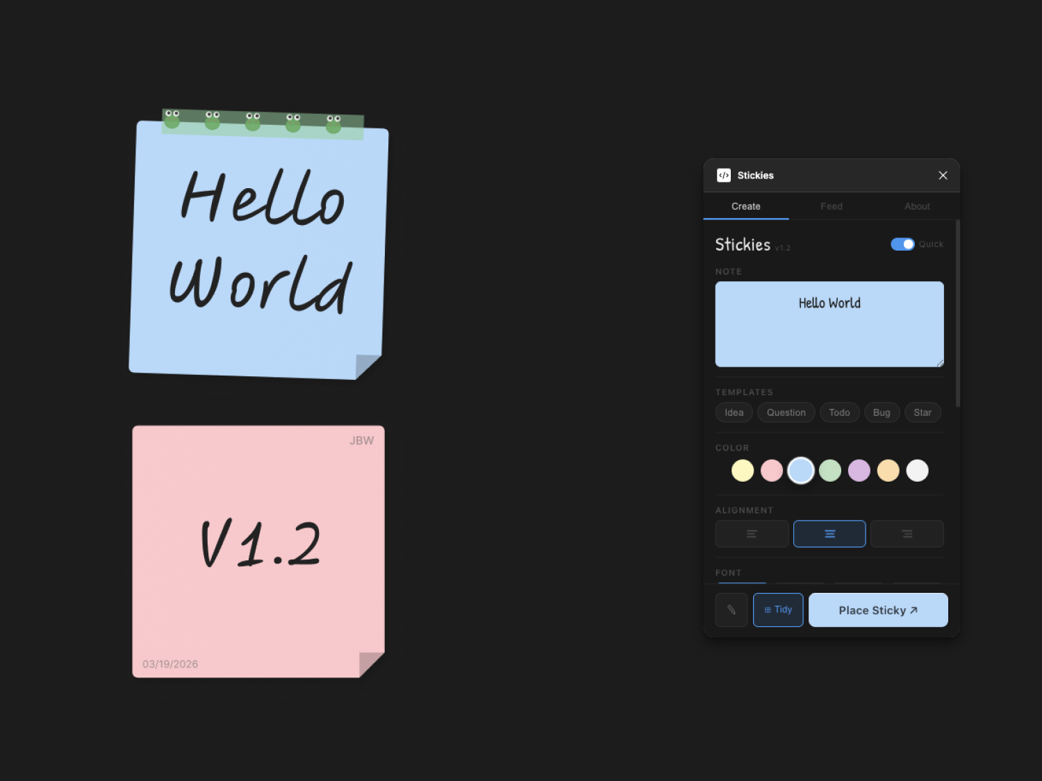 Stickies